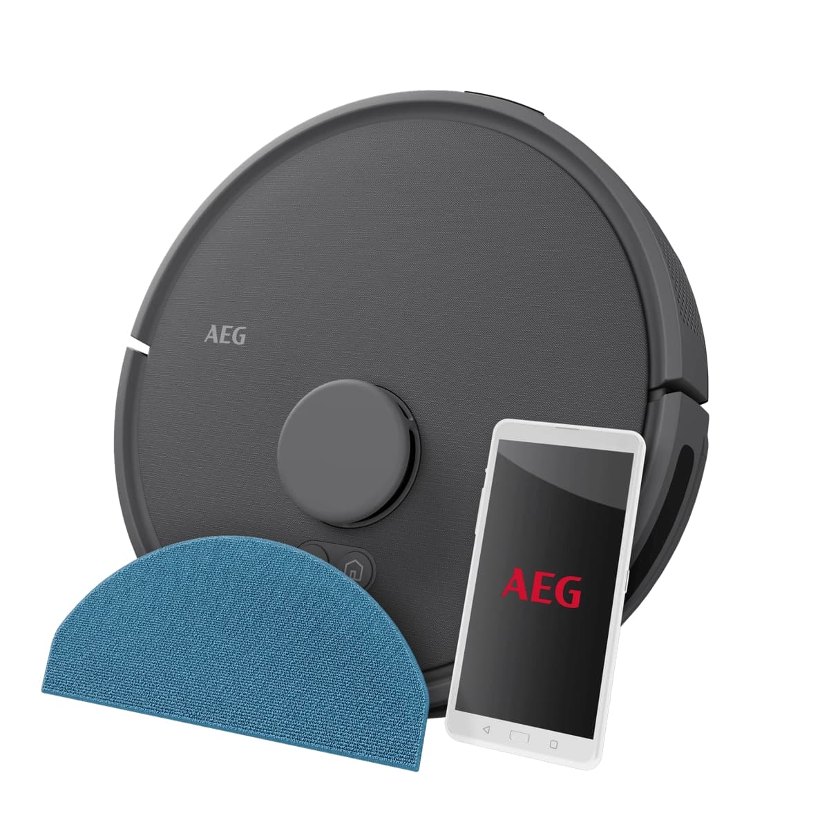 AEG 7000 Saugroboter Lidar AR71HW1DG (Dark Grey)